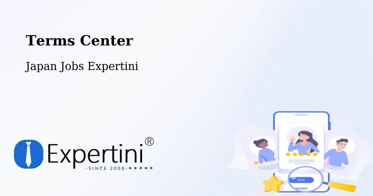 Terms of Service – Mihara Shi - Japan Jobs Expertini